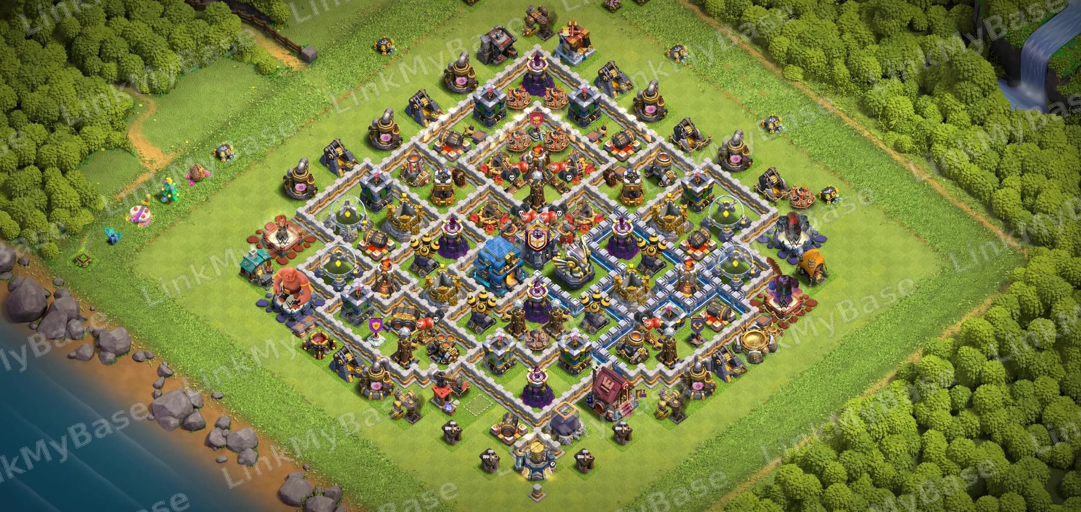TH12 Anti 3 Star Base layout preview